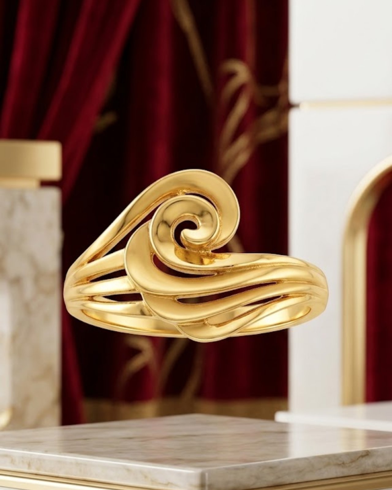 22K Gold Ladies Ring 2.67g — M N Alankar Palace, Rourkela