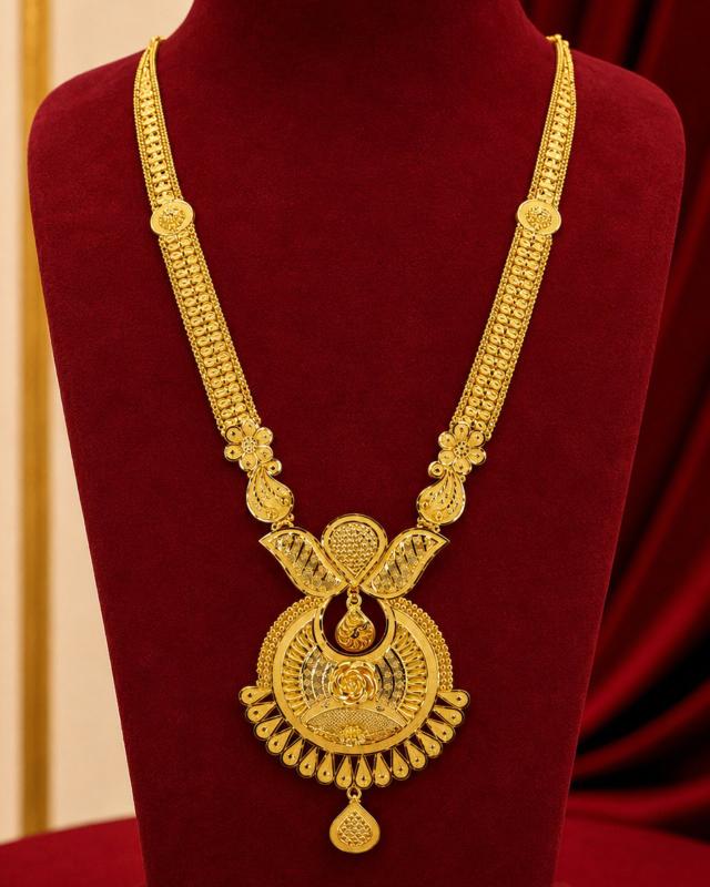 22K Gold Long Har 18.13g — M N Alankar Palace, Rourkela