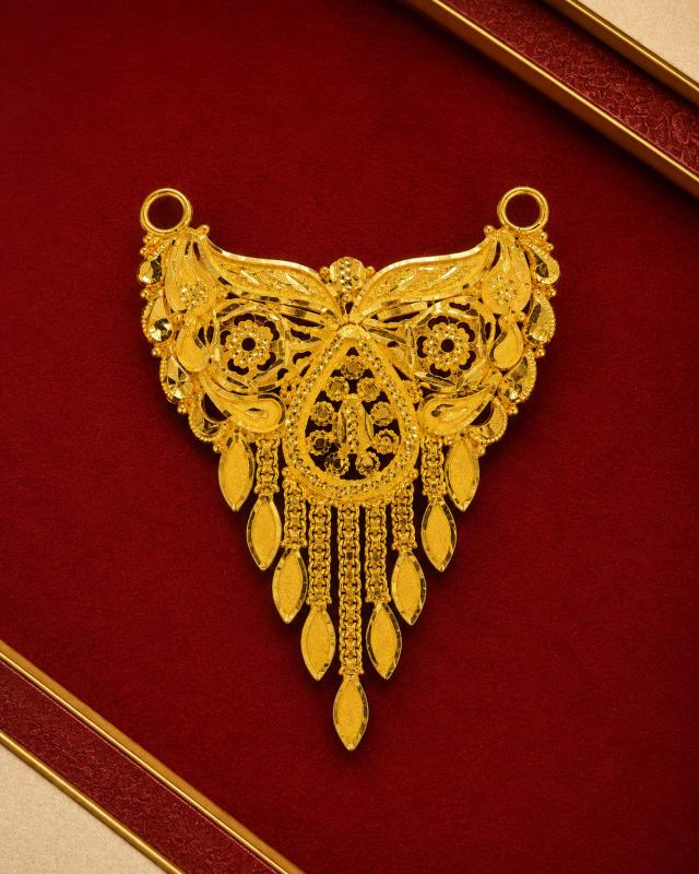 22K Gold Mangalsutra Locket 3.77g — M N Alankar Palace, Rourkela