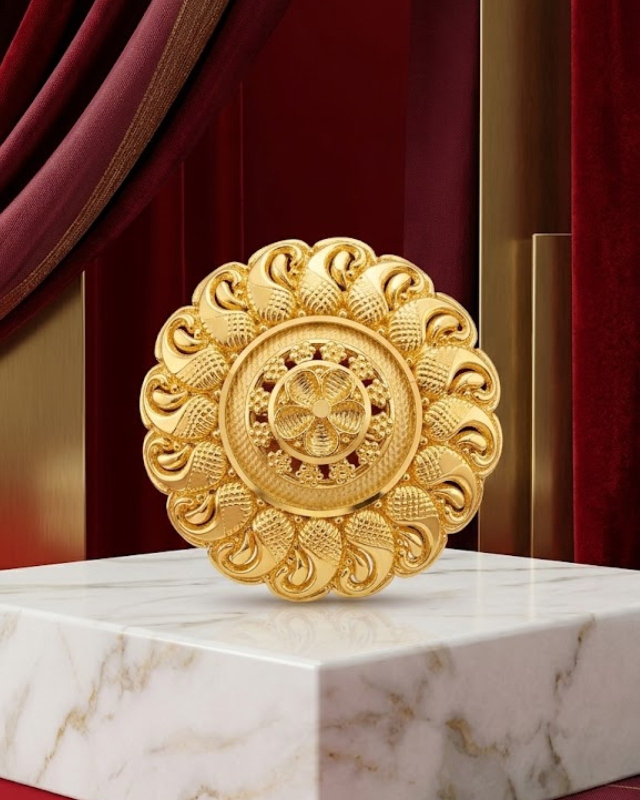 22K Gold Ladies Ring 4.5g — M N Alankar Palace, Rourkela