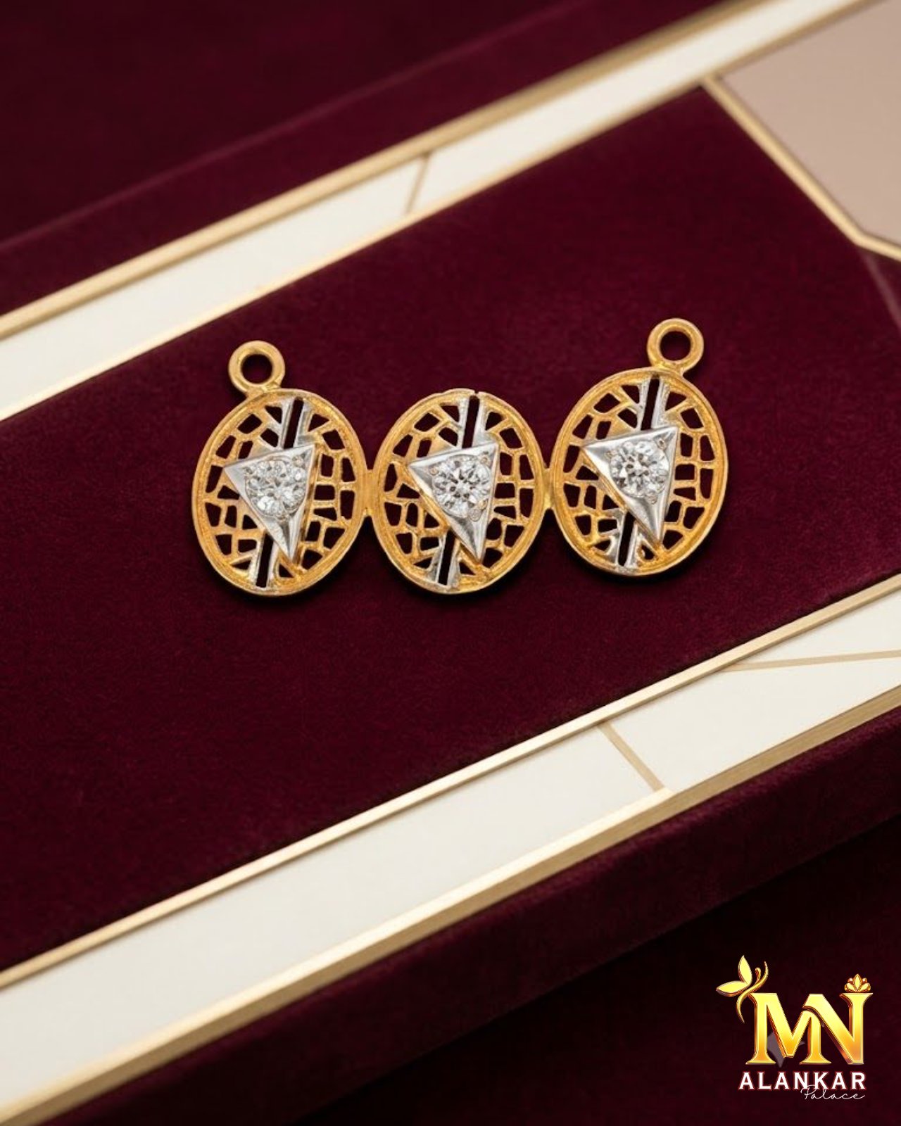22K Gold Mangalsutra Locket 3.56g — M N Alankar Palace, Rourkela
