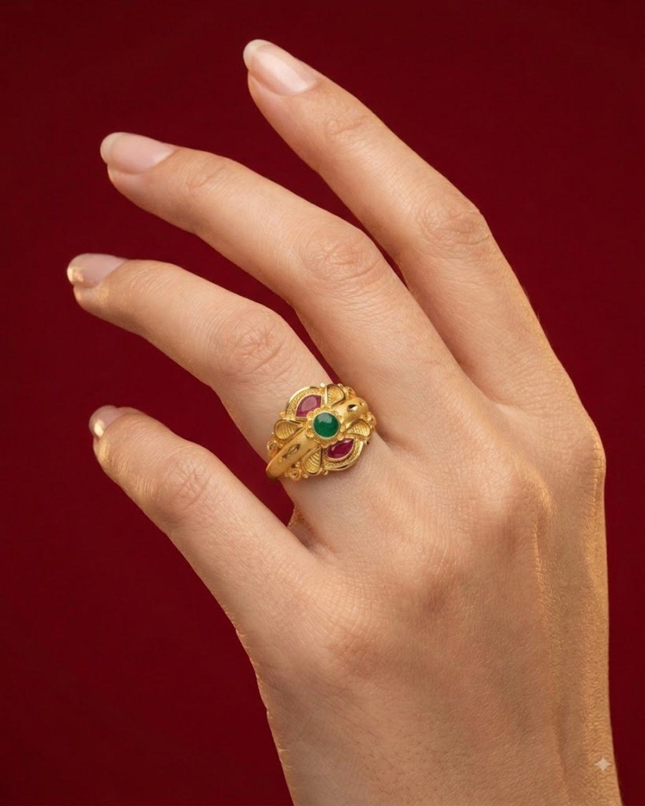 22K Gold Ladies Ring 1.738g — M N Alankar Palace, Rourkela