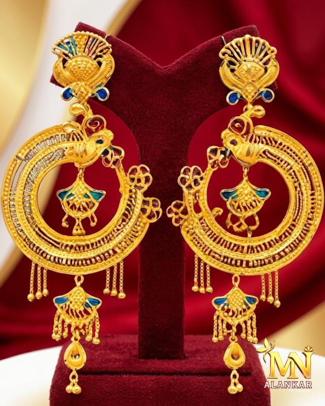 22K Gold Jhumka 9.6g — M N Alankar Palace, Rourkela