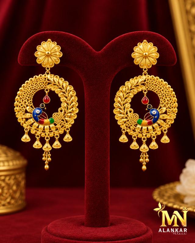 22K Gold Jhumka 8.3g — M N Alankar Palace, Rourkela