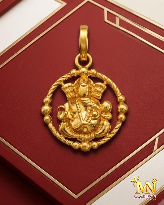 22K Gold Locket 2.02g — M N Alankar Palace, Rourkela