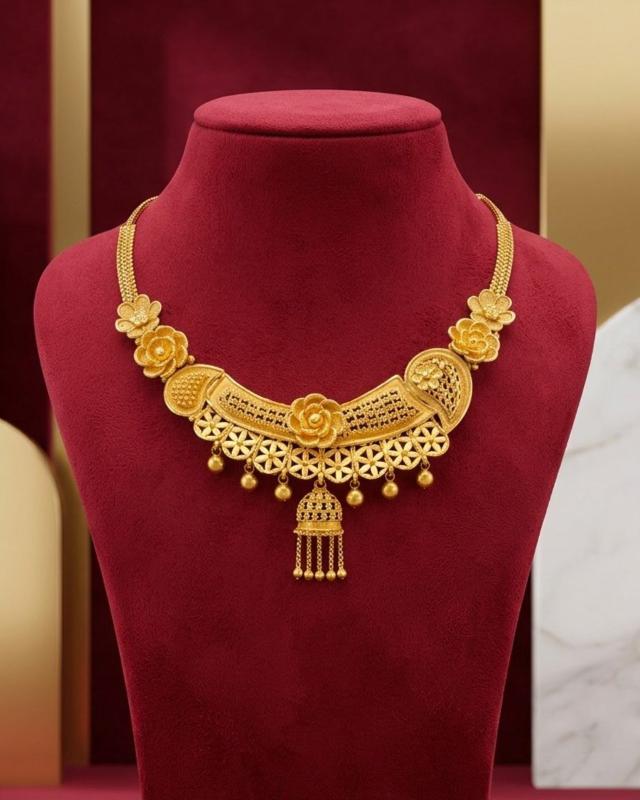 22K Gold Short Har 24.83g — M N Alankar Palace, Rourkela