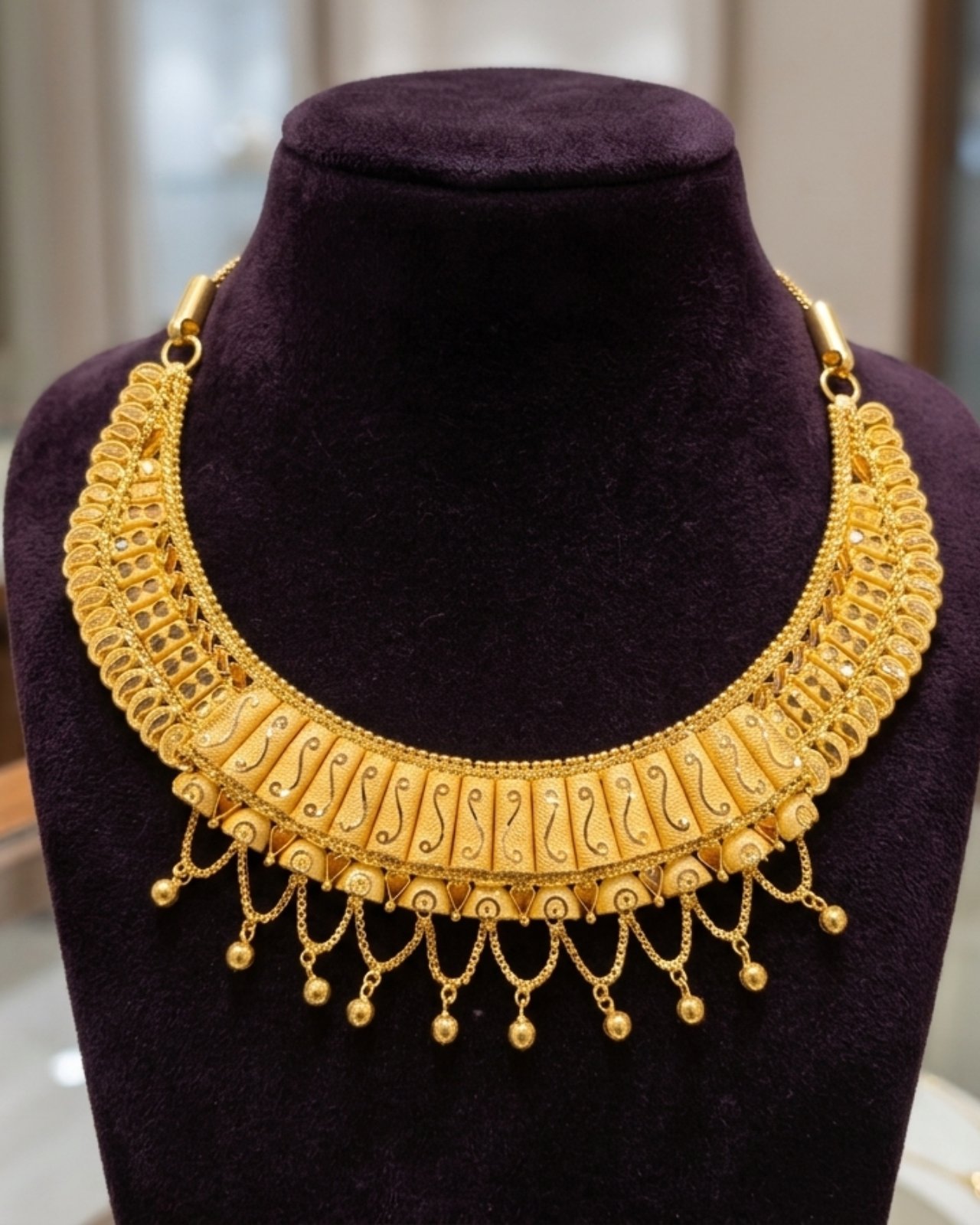 22K Gold Short Har 19.34g — M N Alankar Palace, Rourkela