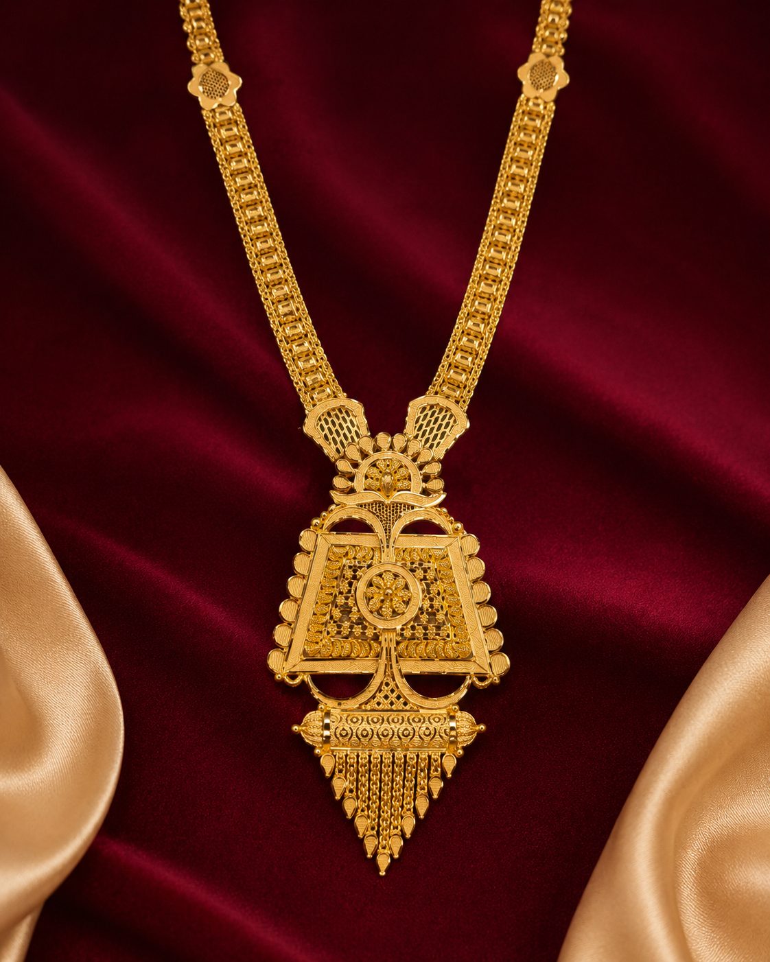 22K Gold Long Har 24.87g — M N Alankar Palace, Rourkela