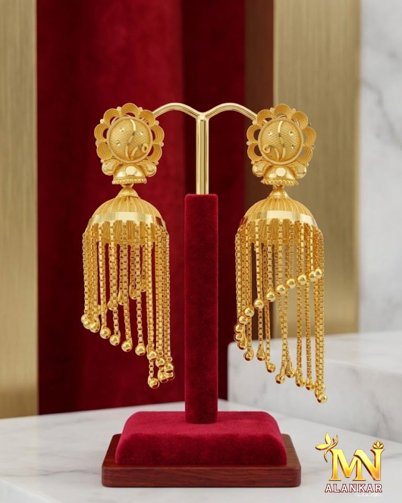 22K Gold Jhumka 11.22g — M N Alankar Palace, Rourkela