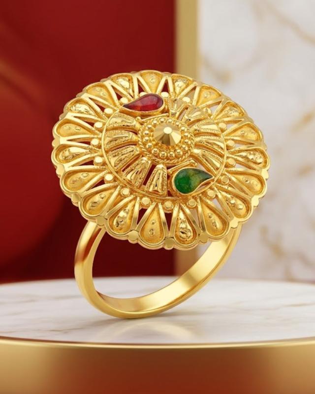 22K Gold Ladies Ring 3.62g — M N Alankar Palace, Rourkela