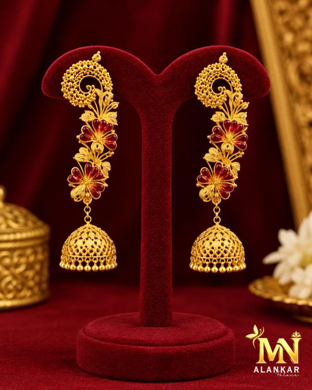 22K Gold Jhumka 11.2g — M N Alankar Palace, Rourkela