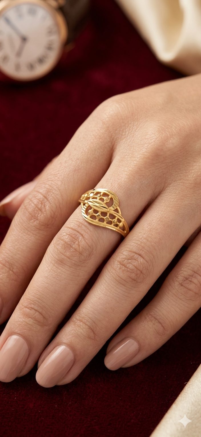 22K Gold Ladies Ring — M N Alankar Palace, Rourkela