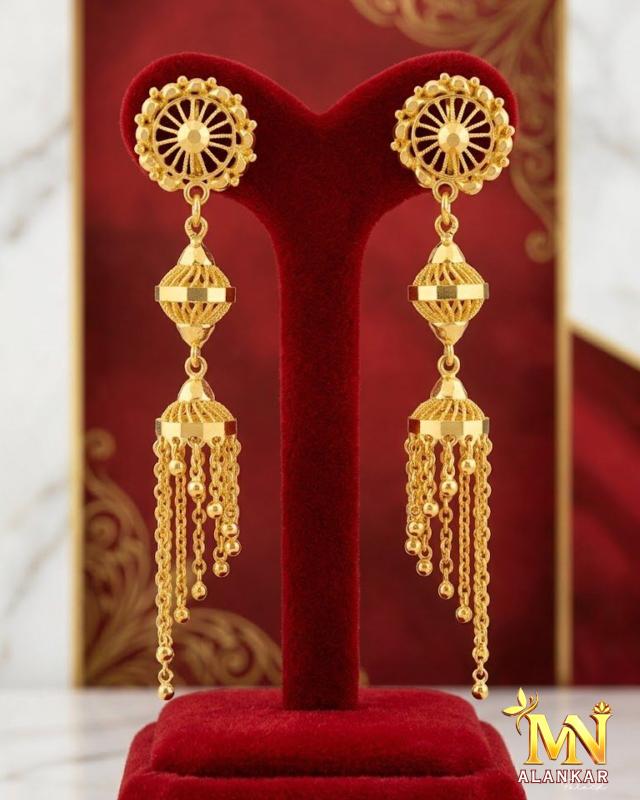 22K Gold Jhumka 8.73g — M N Alankar Palace, Rourkela