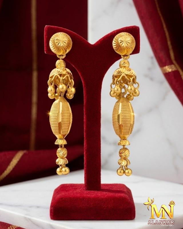 22K Gold Jhumka 6.73g — M N Alankar Palace, Rourkela