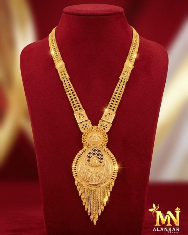 22K Gold Long Har 23.96g — M N Alankar Palace, Rourkela