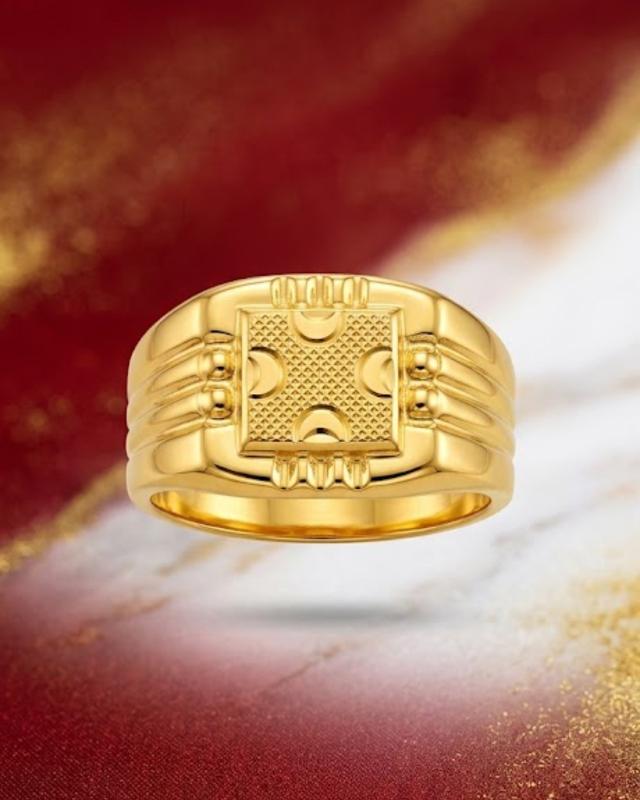 22K Gold Gents Ring 3.4g — M N Alankar Palace, Rourkela