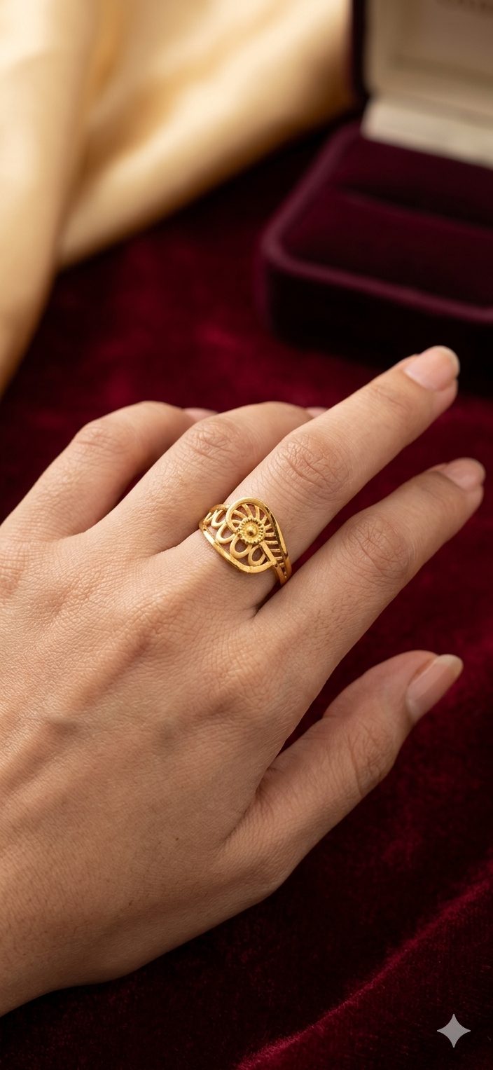 22K Gold Ladies Ring — M N Alankar Palace, Rourkela