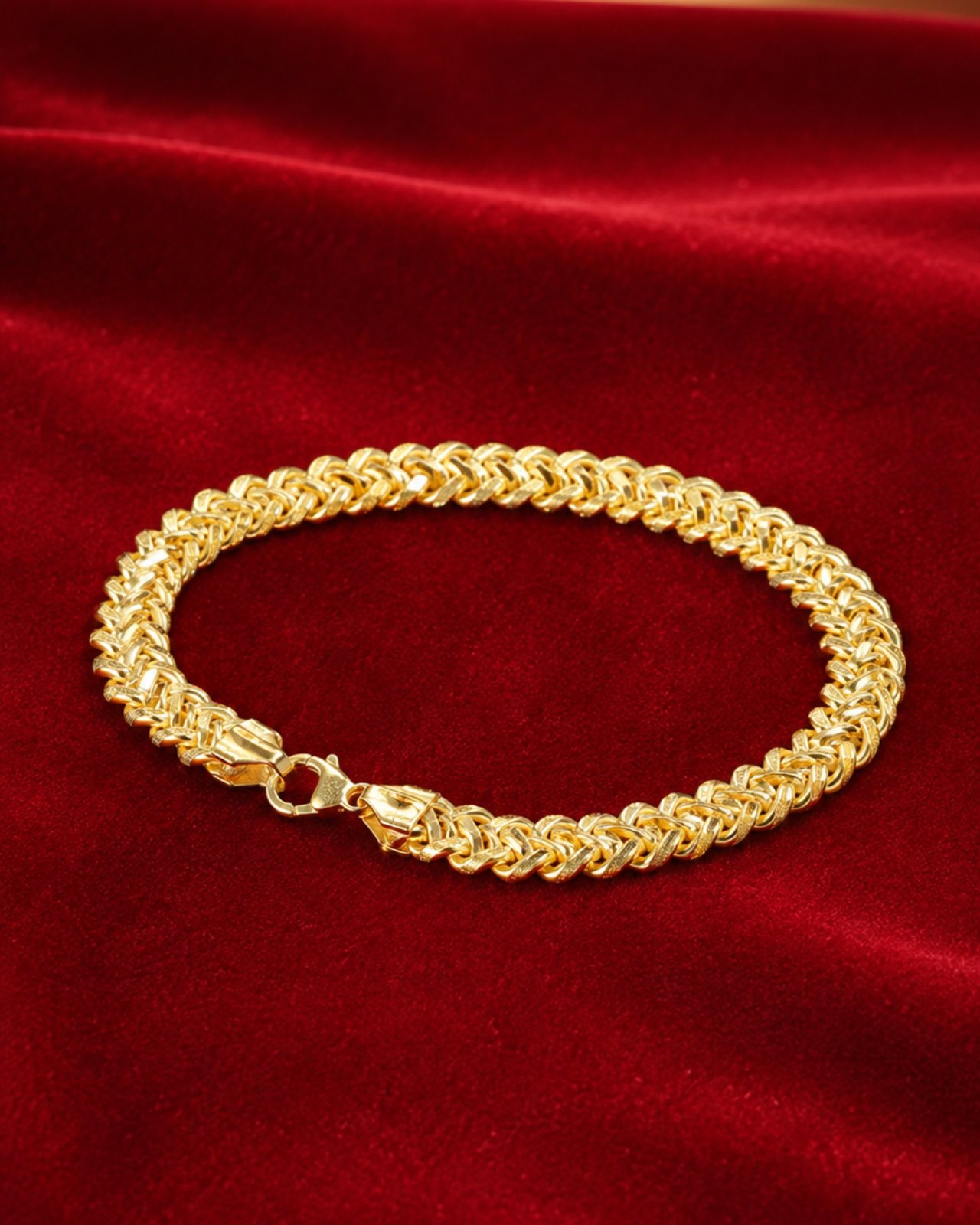 22K Gold Gents Bracelet 8.57g — M N Alankar Palace, Rourkela