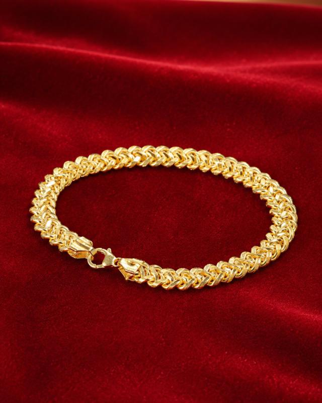 22K Gold Gents Bracelet 8.57g — M N Alankar Palace, Rourkela