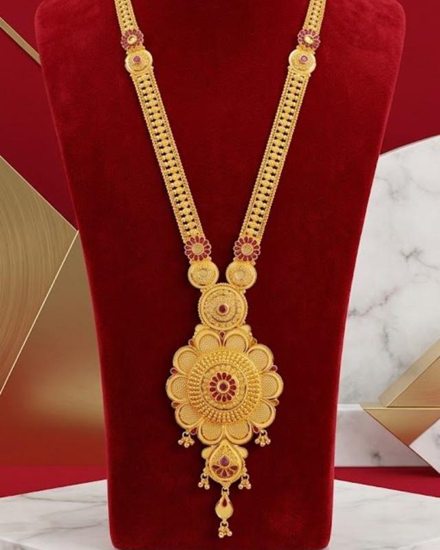 22K Gold Long Har 20.77g — M N Alankar Palace, Rourkela