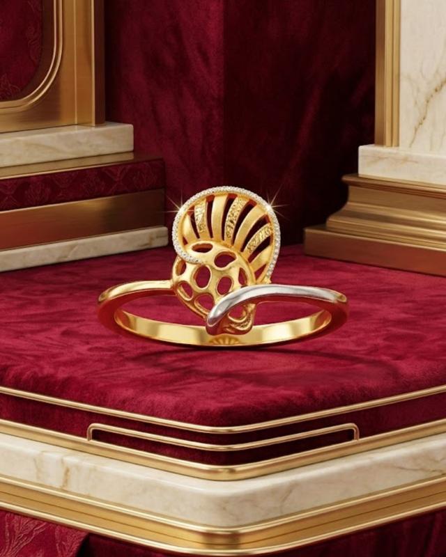 22K Gold Ladies Ring 2.32g — M N Alankar Palace, Rourkela