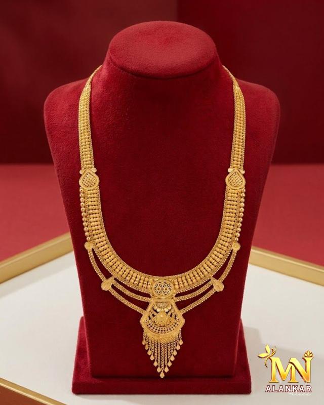 22K Gold Long Har 26.85g — M N Alankar Palace, Rourkela
