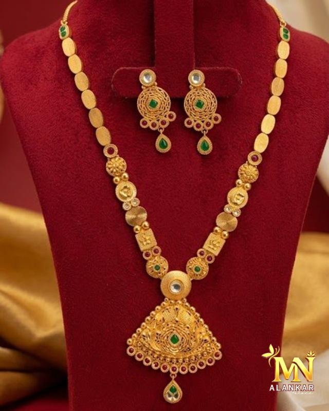 22K Gold Long Har 36g — M N Alankar Palace, Rourkela
