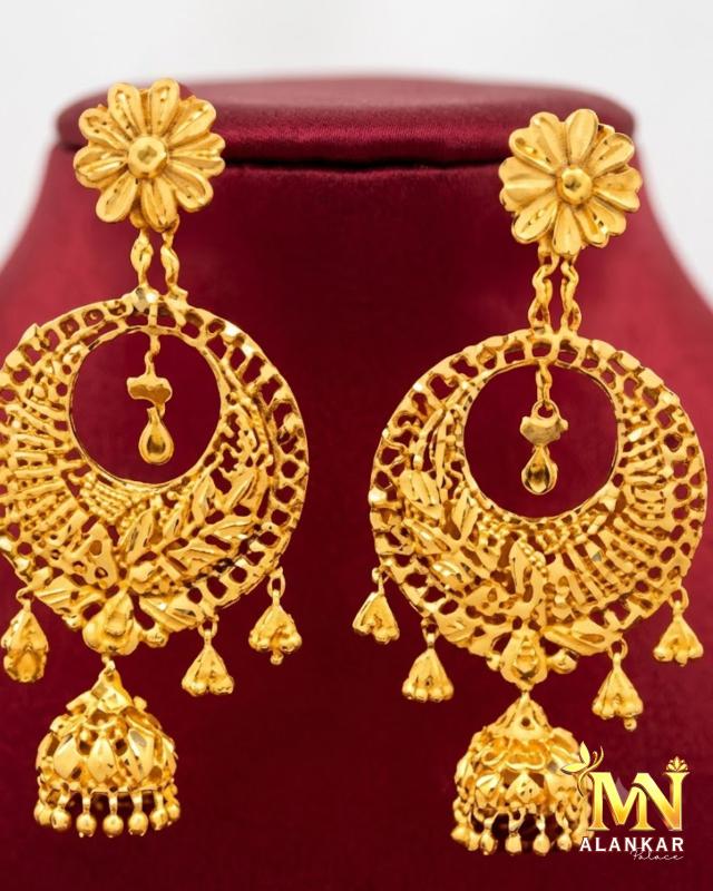 22K Gold Jhumka 9.7g — M N Alankar Palace, Rourkela