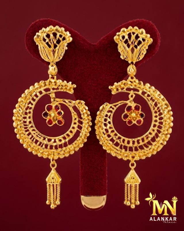 22K Gold Jhumka 8.5g — M N Alankar Palace, Rourkela