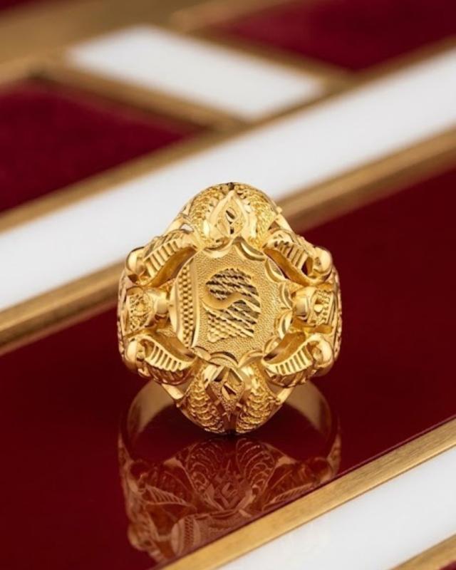 22K Gold Gents Ring 4.2g — M N Alankar Palace, Rourkela