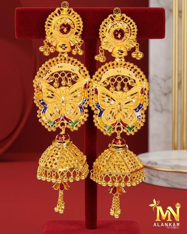 22K Gold Jhumka 16g — M N Alankar Palace, Rourkela