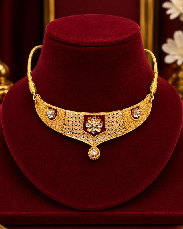 22K Gold Short Har 18.32g — M N Alankar Palace, Rourkela