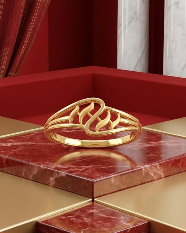 22K Gold Ladies Ring 1.679g — M N Alankar Palace, Rourkela