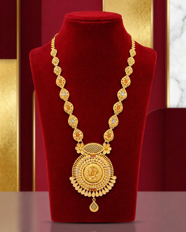 22K Gold Long Har 17.12g — M N Alankar Palace, Rourkela