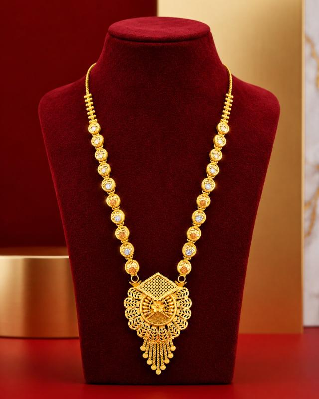 22K Gold Long Har 13.57g — M N Alankar Palace, Rourkela