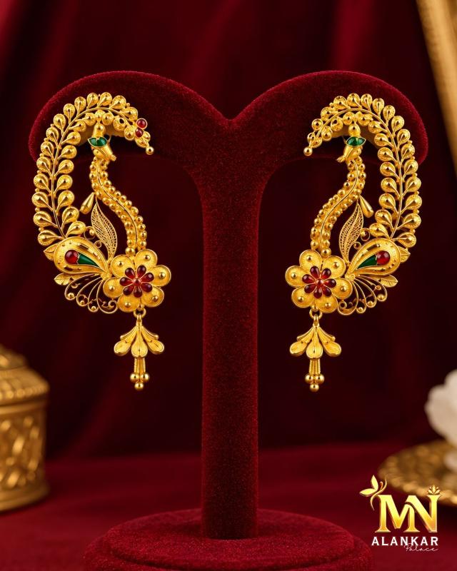 22K Gold Jhumka — M N Alankar Palace, Rourkela