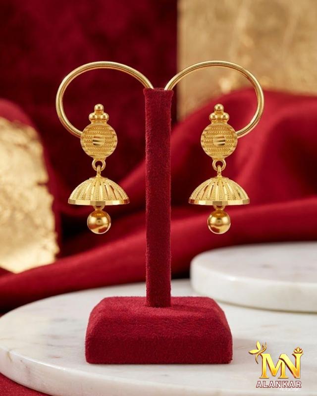 22K Gold Jhumka 3.11g — M N Alankar Palace, Rourkela