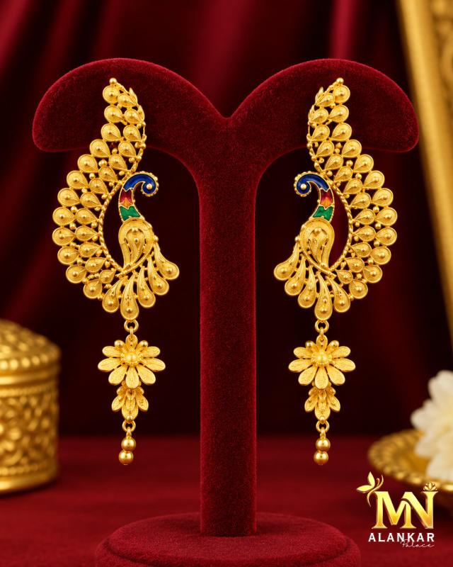 22K Gold Jhumka 10.2g — M N Alankar Palace, Rourkela