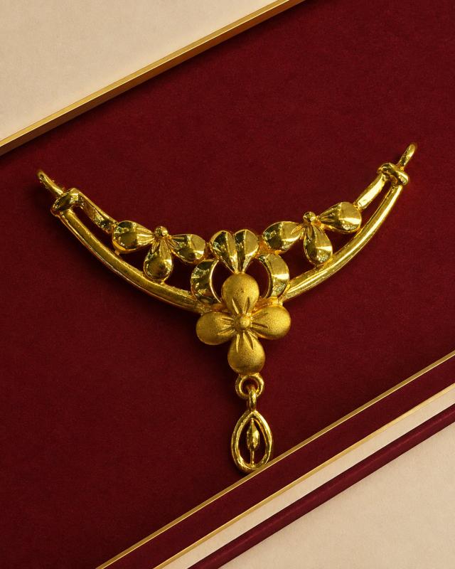 22K Gold Mangalsutra Locket 3.18g — M N Alankar Palace, Rourkela