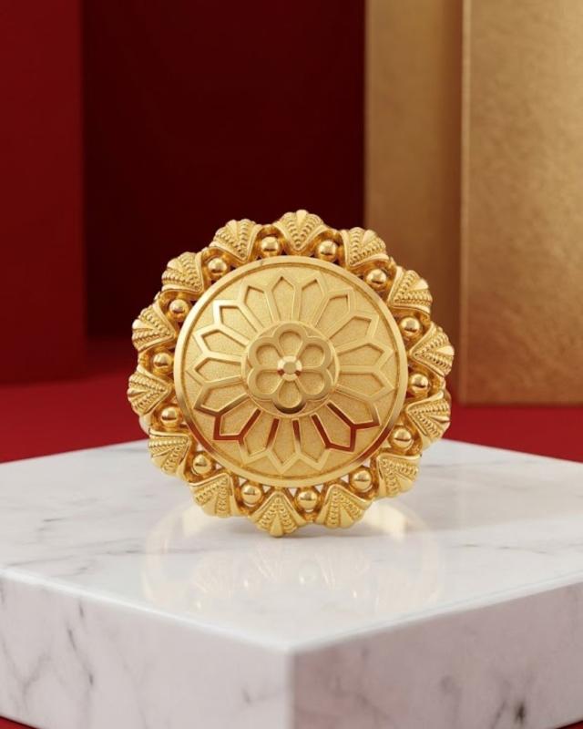22K Gold Ladies Ring 3.57g — M N Alankar Palace, Rourkela