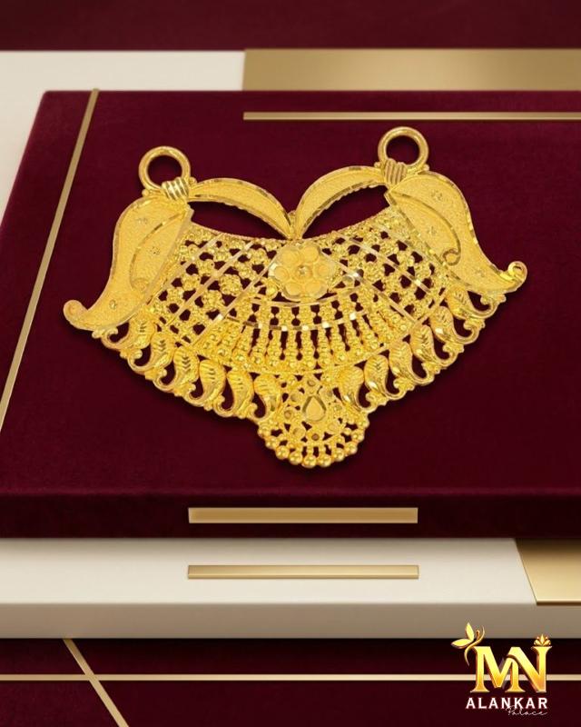 22K Gold Mangalsutra Locket 6.24g — M N Alankar Palace, Rourkela