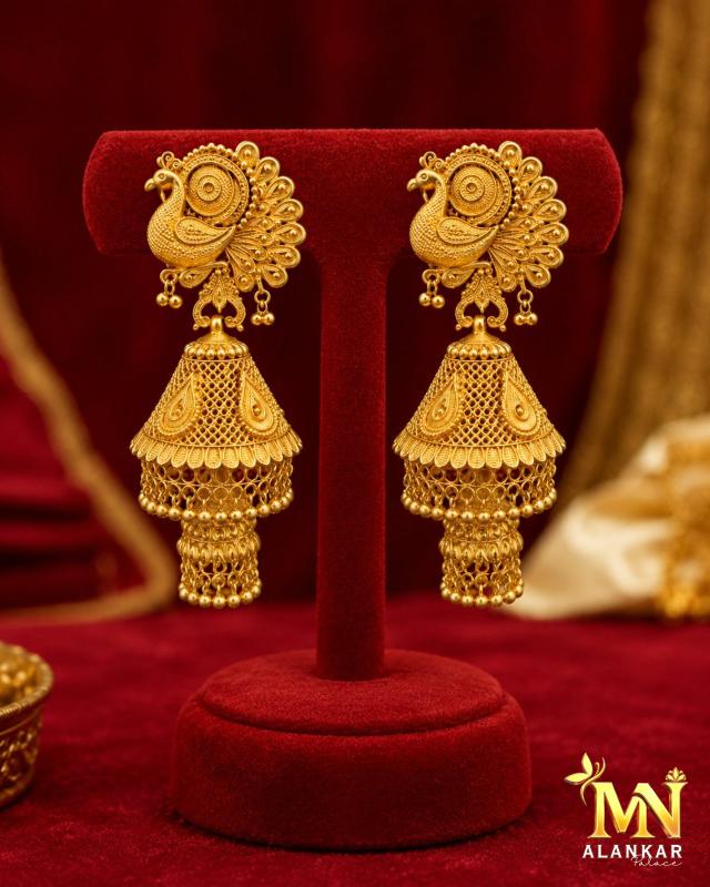 22K Gold Jhumka 13g — M N Alankar Palace, Rourkela