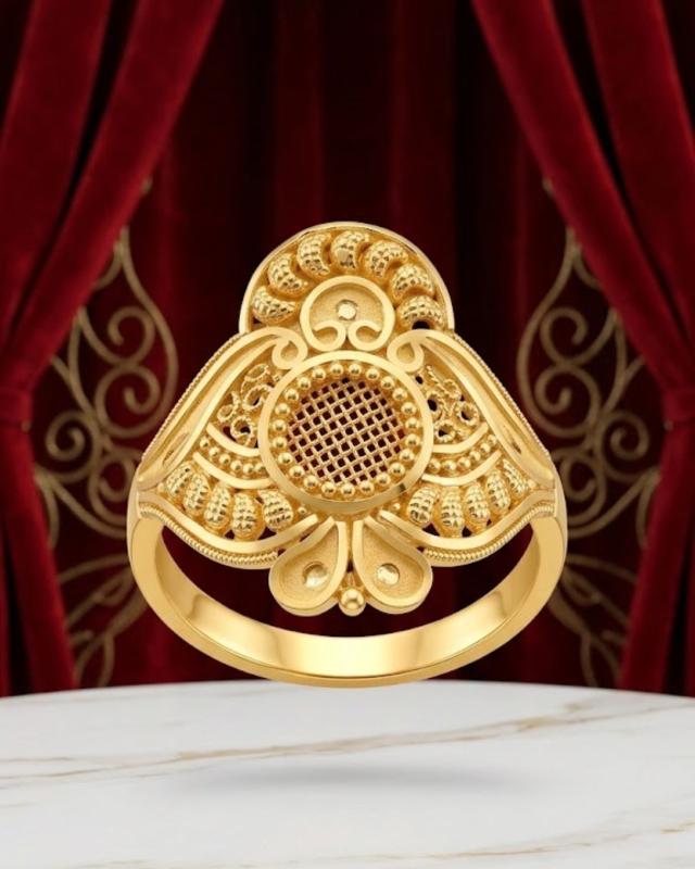 22K Gold Ladies Ring 2.72g — M N Alankar Palace, Rourkela