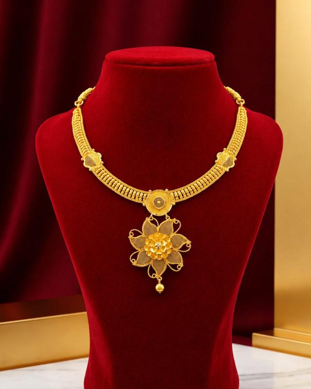 22K Gold Short Har 17.76g — M N Alankar Palace, Rourkela