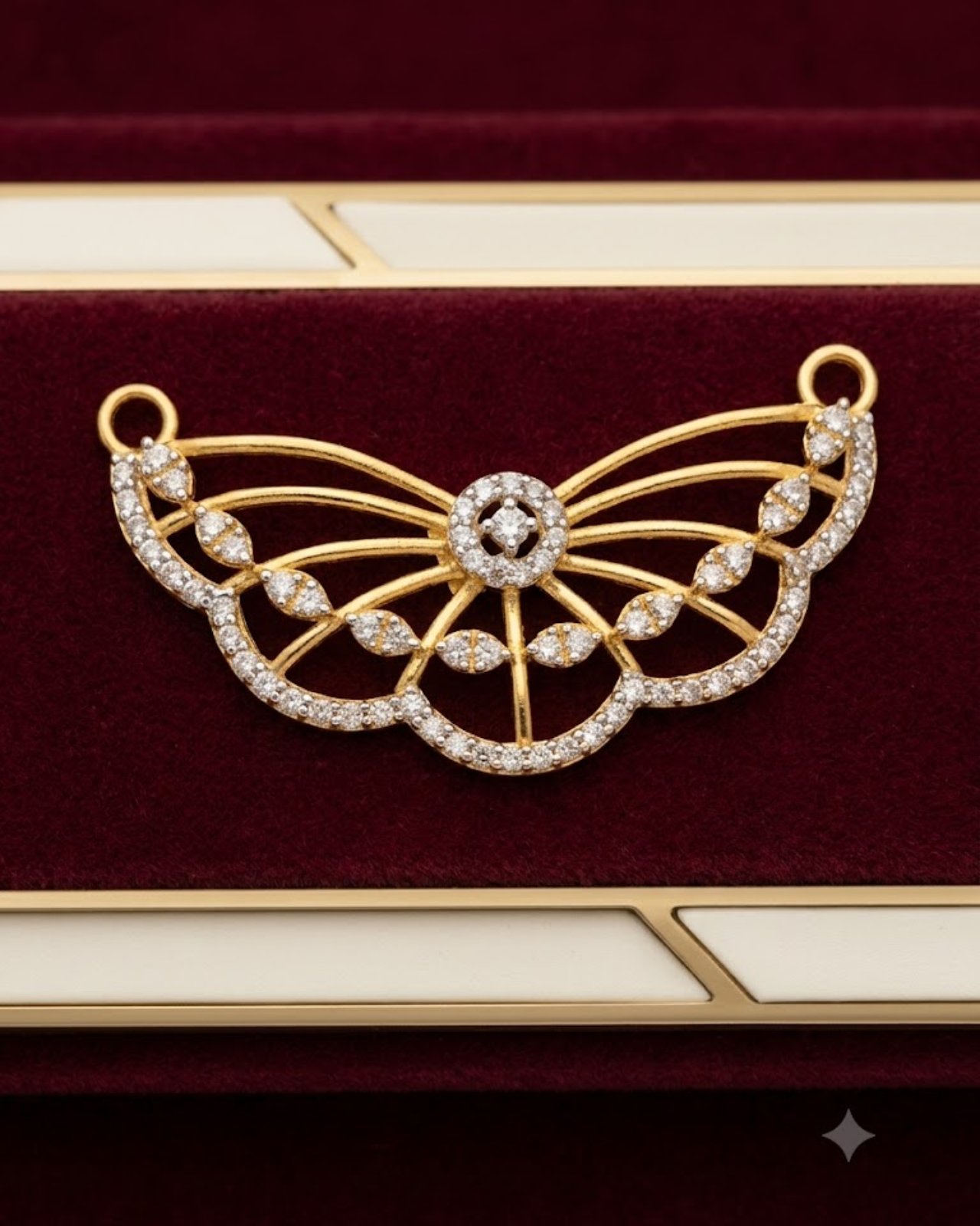 22K Gold Mangalsutra Locket 2.56g — M N Alankar Palace, Rourkela