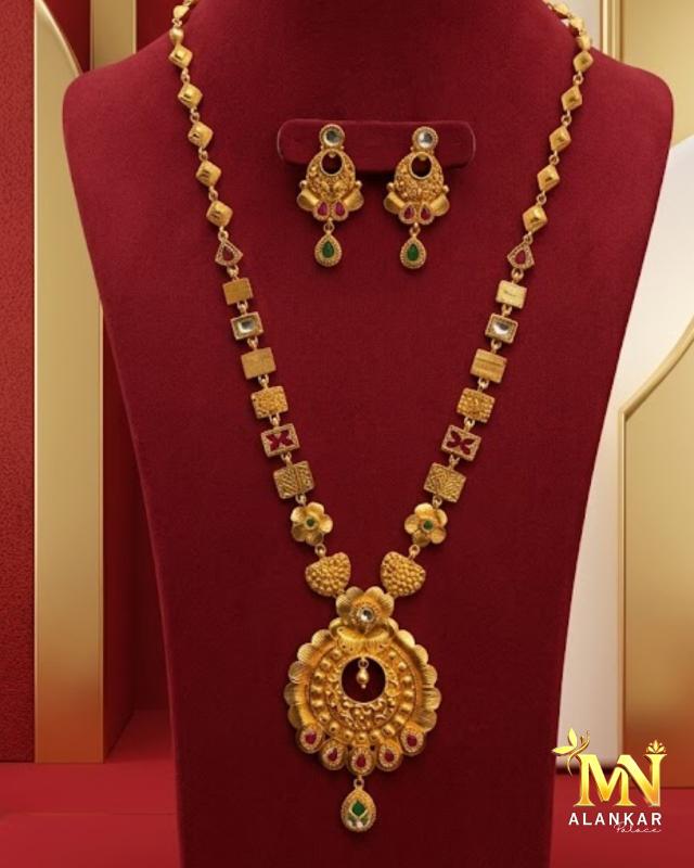22K Gold Long Har 25g — M N Alankar Palace, Rourkela