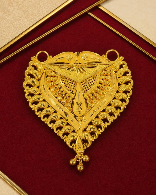 22K Gold Mangalsutra Locket 2.7g — M N Alankar Palace, Rourkela