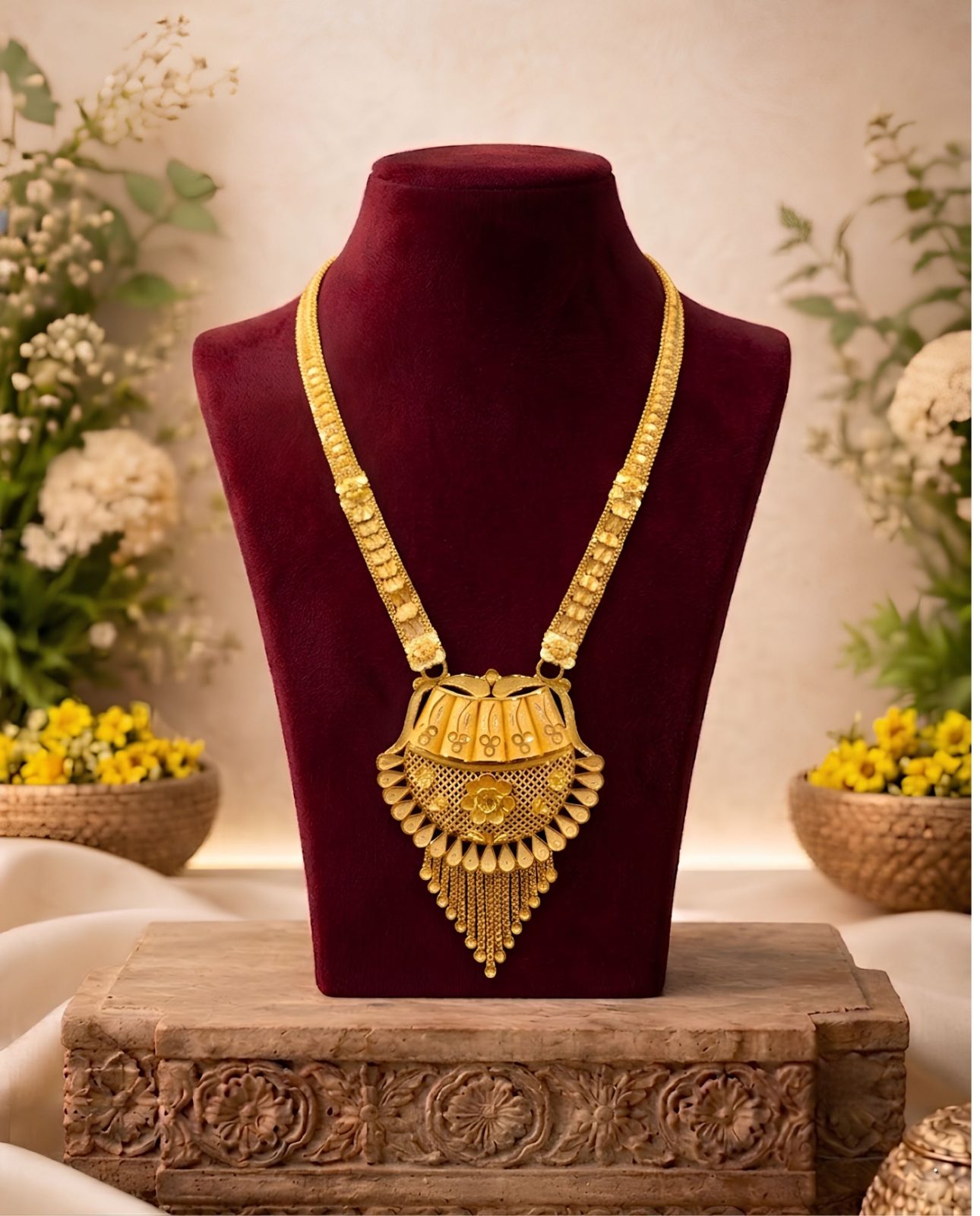 22K Gold Long Har 26.8g — M N Alankar Palace, Rourkela