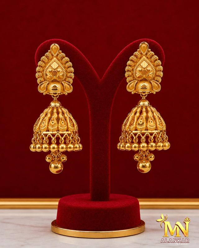 22K Gold Jhumka 5.79g — M N Alankar Palace, Rourkela